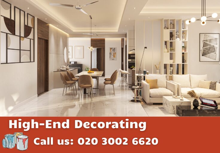 high-end decorating Stockwell